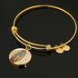 Our Lady of Guadalupe (Virgen de Guadalupe) Circle Adjustable Luxury Bangle