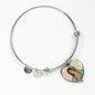 Our Lady of Guadalupe (Virgen de Guadalupe) Heart Adjustable Luxury Bangle