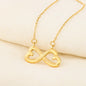 Infinity Heart Necklace for Mom "Happy Mother's Day"