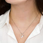 Forever Love Heart Pendant Necklace for Mom (Mother's Day)