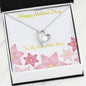 Forever Love Heart Pendant Necklace for Mom (Mother's Day)