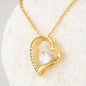 Forever Love Heart Pendant Necklace for Mom (Mother's Day)