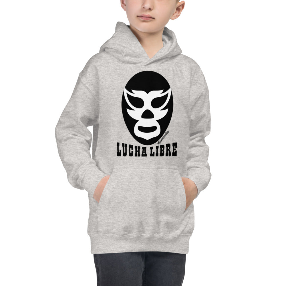 Luchador Mask Lucha Libre Kids Hoodie Mexicandoo