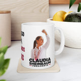 Claudia Sheinbaum President Ceramic Mug, (11oz, 15oz)