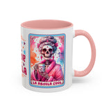 La Abuela Cool Calavera Tarot Card Colorful Mug Size 11oz