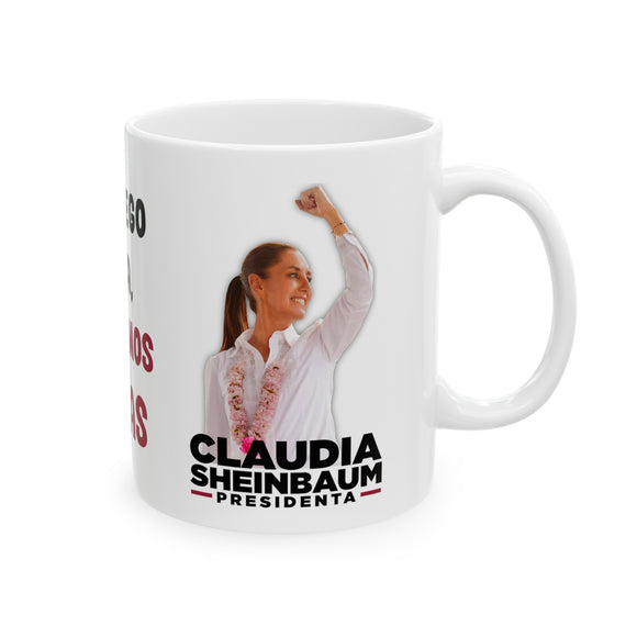 Claudia Sheinbaum President Ceramic Mug, (11oz, 15oz)