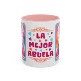 La Abuela Cool Calavera Tarot Card Colorful Mug Size 11oz
