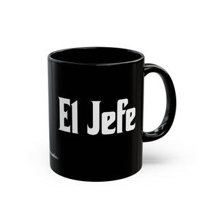 El Jefe Black Coffee Mug (11oz & 15oz)