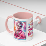 La Abuela Cool Calavera Tarot Card Colorful Mug Size 11oz