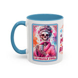 La Abuela Cool Calavera Tarot Card Colorful Mug Size 11oz