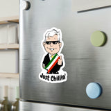 AMLO AMLITO Just Chillin’ Cool and Funny Kiss-Cut Vinyl Decal Sticker (Calcomania) for Indoor and Outdoor