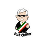 AMLO AMLITO Just Chillin’ Cool and Funny Kiss-Cut Vinyl Decal Sticker (Calcomania) for Indoor and Outdoor