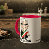 AMLO Coffee Mug Just Chilling Colorful Mugs, 11oz