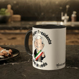 AMLO Coffee Mug El Mejor Presidente del Mundo Colorful Mugs, 11oz