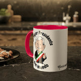 AMLO Coffee Mug El Mejor Presidente del Mundo Colorful Mugs, 11oz