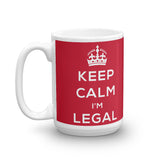 Keep Calm I’m Legal Mug