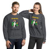 Funny Naughty Cat Christmas Navidad Unisex Sweatshirt