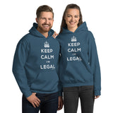 Keep Calm I’m Legal Hooded Sweatshirt