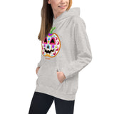 Day of the Dead (Dia de Muertos) Sugar Skull Halloween Pumpkin Kids Hoodie