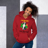 Funny Naughty Cat Christmas Navidad Unisex Hoodie