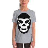 Luchador Black Mask Youth Short Sleeve T-Shirt