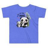 Cute As My Papa! Panda Toddler Short Sleeve Tee