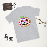 Day of the Dead (Dia de Muertos) Sugar Skull Halloween Pumpkin Short-Sleeve Unisex T-Shirt