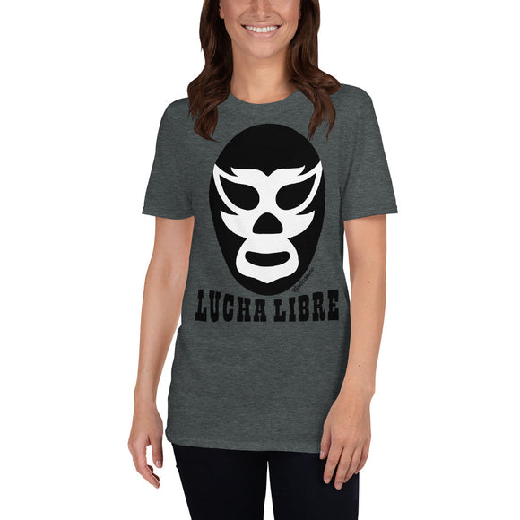 Luchador Lucha Libre Black Mask Short-Sleeve Unisex T-Shirt