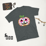 Day of the Dead (Dia de Muertos) Sugar Skull Halloween Pumpkin Short-Sleeve Unisex T-Shirt