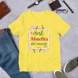 Best abuelita del mundo tshirt