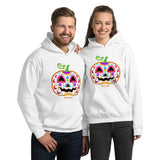 Day of the Dead (Dia de Muertos) Sugar Skull Halloween Pumpkin Unisex Hoodie