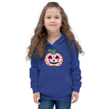 Day of the Dead (Dia de Muertos) Sugar Skull Halloween Pumpkin Kids Hoodie