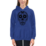 Calavera (Sugar Skull) black Kids Hoodie