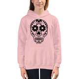 Calavera (Sugar Skull) black Kids Hoodie