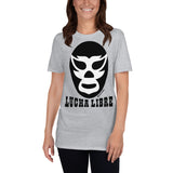 Luchador Lucha Libre Black Mask Short-Sleeve Unisex T-Shirt