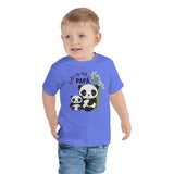 Cute As My Papa! Panda Toddler Short Sleeve Tee