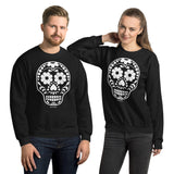 Calavera (Sugar Skull) White Sweatshirt