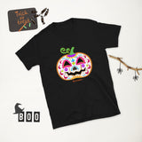 Day of the Dead (Dia de Muertos) Sugar Skull Halloween Pumpkin Short-Sleeve Unisex T-Shirt