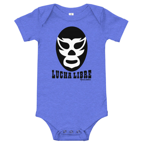 Luchador - Lucha Libre Mask Baby Bodysuit 100% Cotton