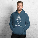 Keep Calm I’m Legal Hooded Sweatshirt