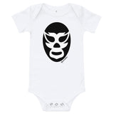 Luchador Mask Baby Bodysuit 100% Cotton