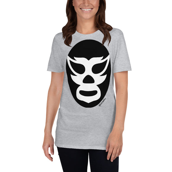 Luchador Black Mask Short-Sleeve Unisex T-Shirt