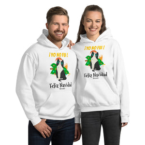 Funny Naughty Cat Christmas Navidad Unisex Hoodie