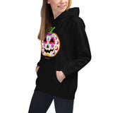 Day of the Dead (Dia de Muertos) Sugar Skull Halloween Pumpkin Kids Hoodie