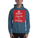 Keep Calm I’m Legal Hooded Sweatshirt