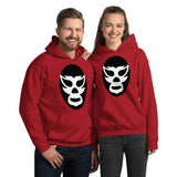 Luchador Black Mask Hooded Sweatshirt