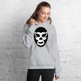 Luchador Black Mask Hooded Sweatshirt