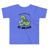 Mi Papa es el Mejor! Dinosaur Toddler Short Sleeve Tee