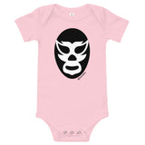 Luchador Mask Baby Bodysuit 100% Cotton