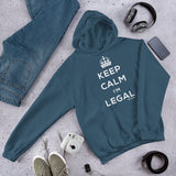 Keep Calm I’m Legal Hooded Sweatshirt